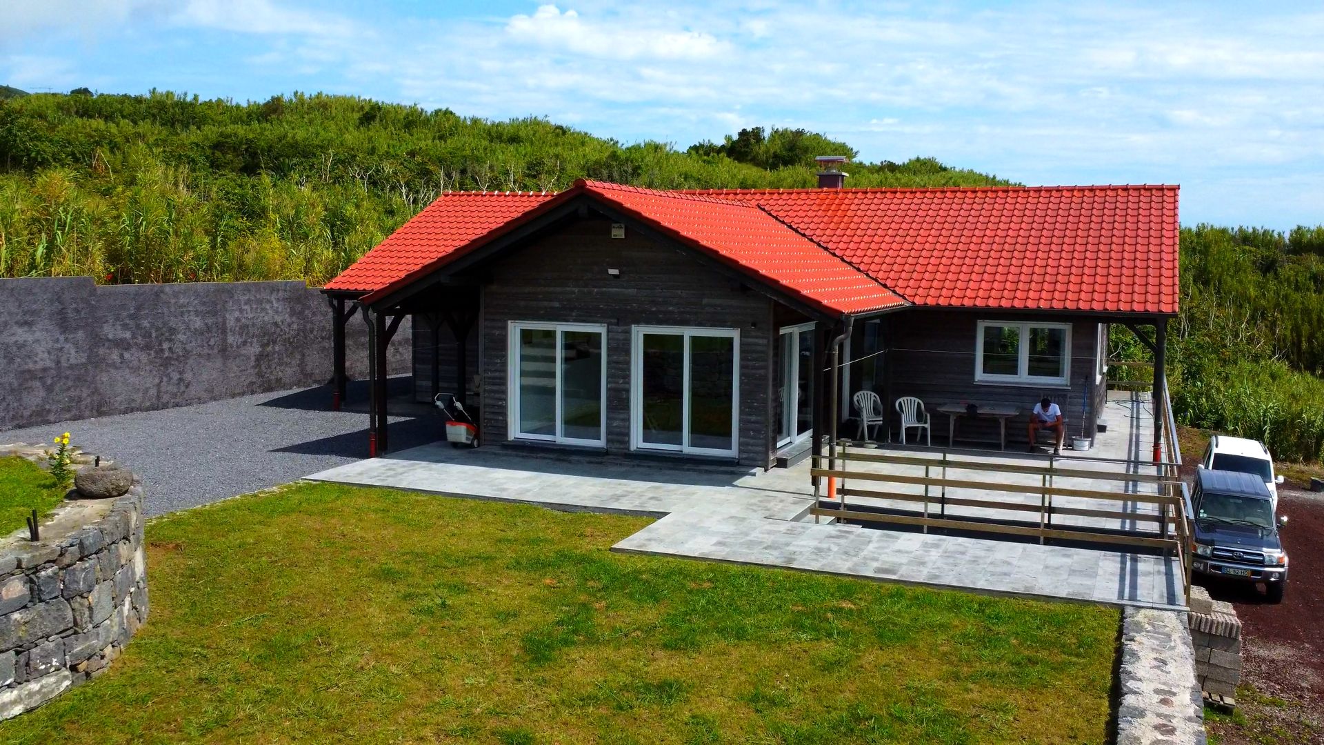 modern seaside house Faial