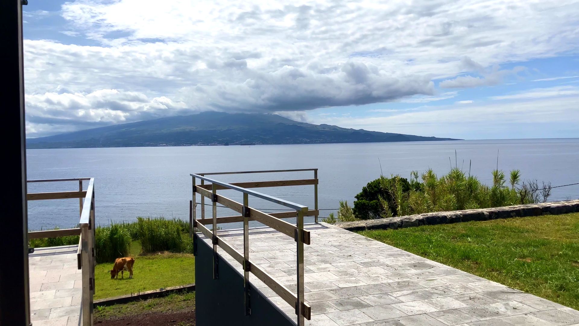 modern seaside house Faial