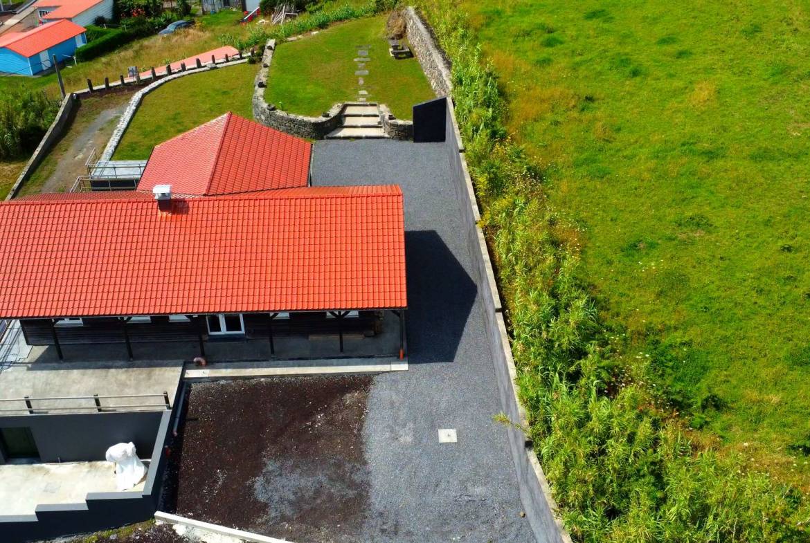 modern seaside house Faial