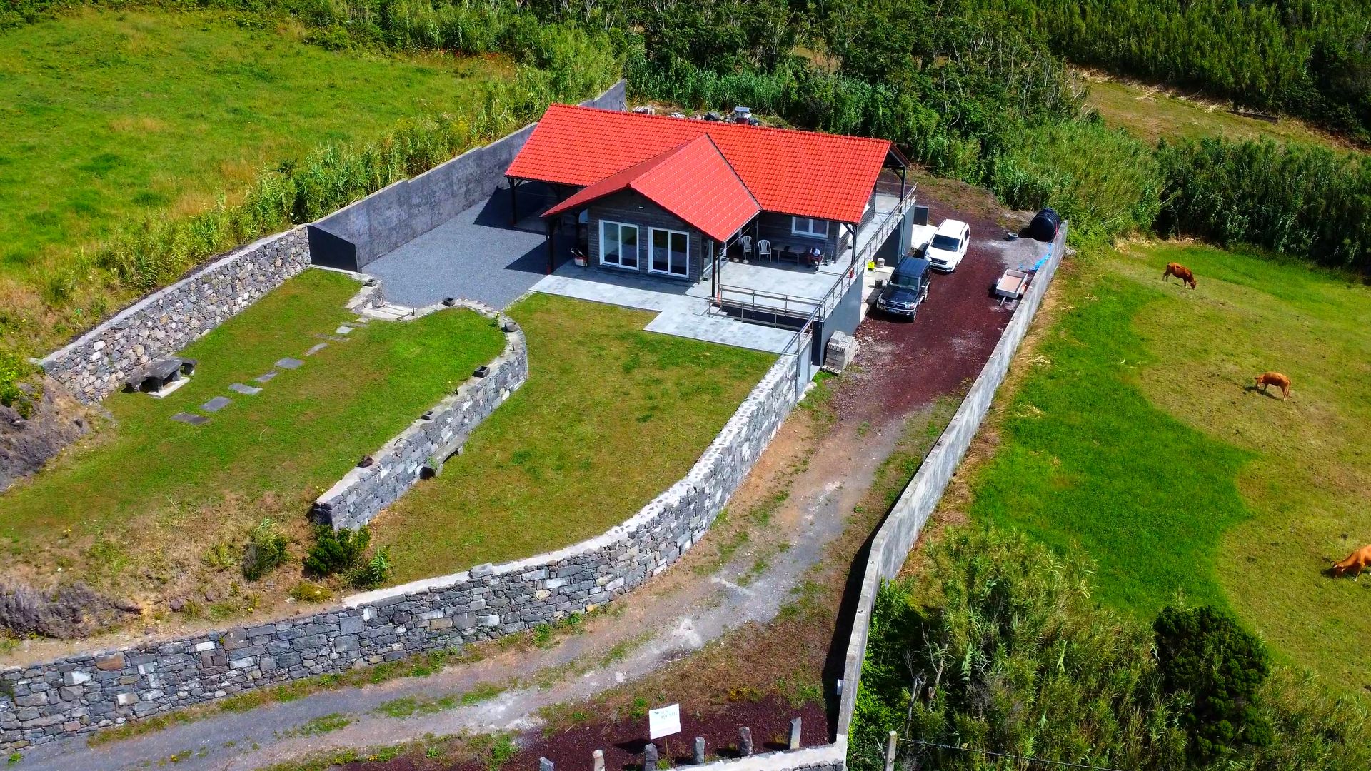 modern seaside house Faial
