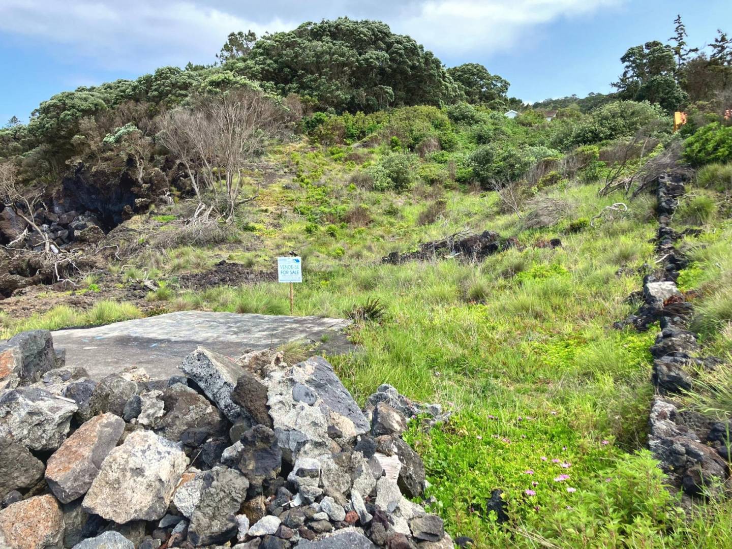 building plot seaside faial