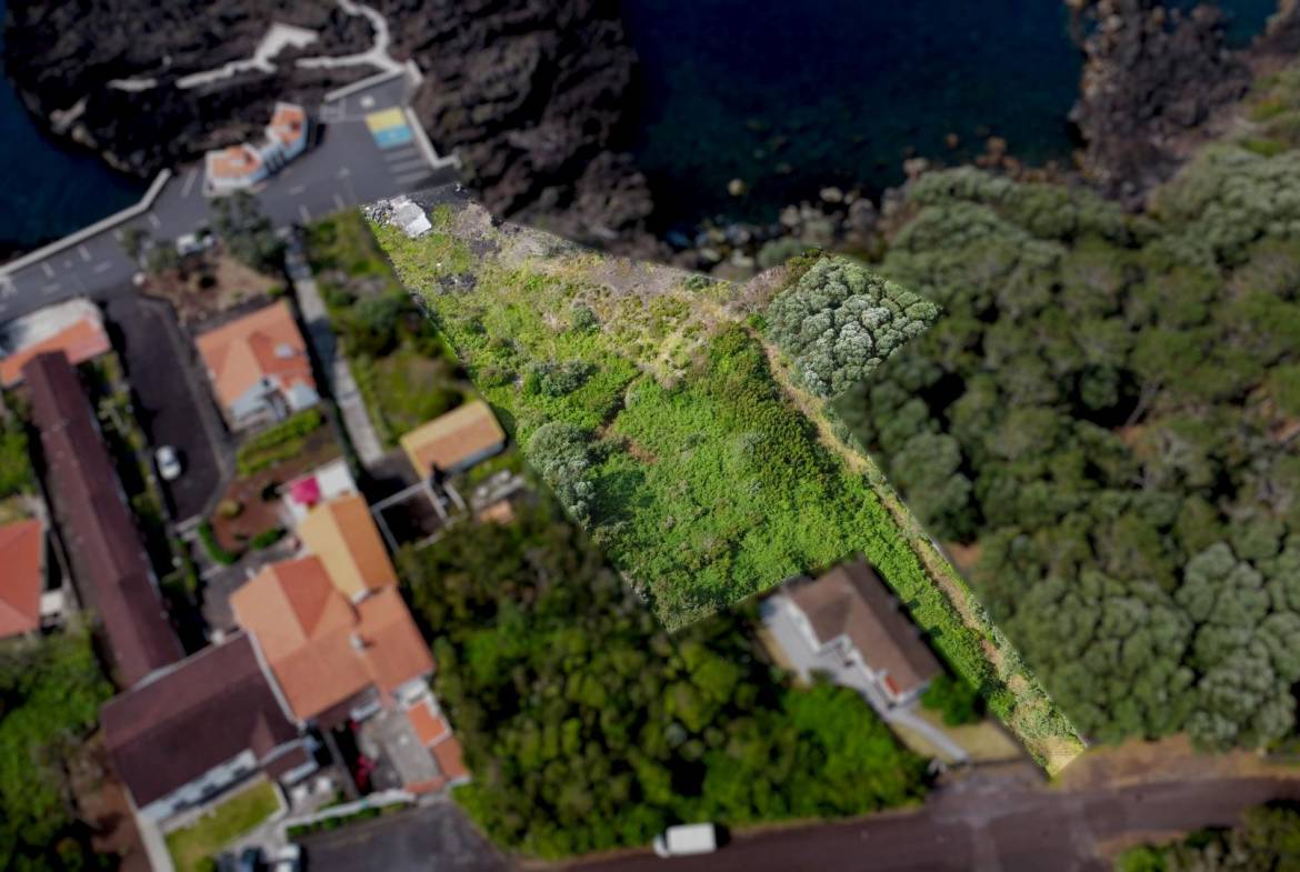 building plot seaside faial