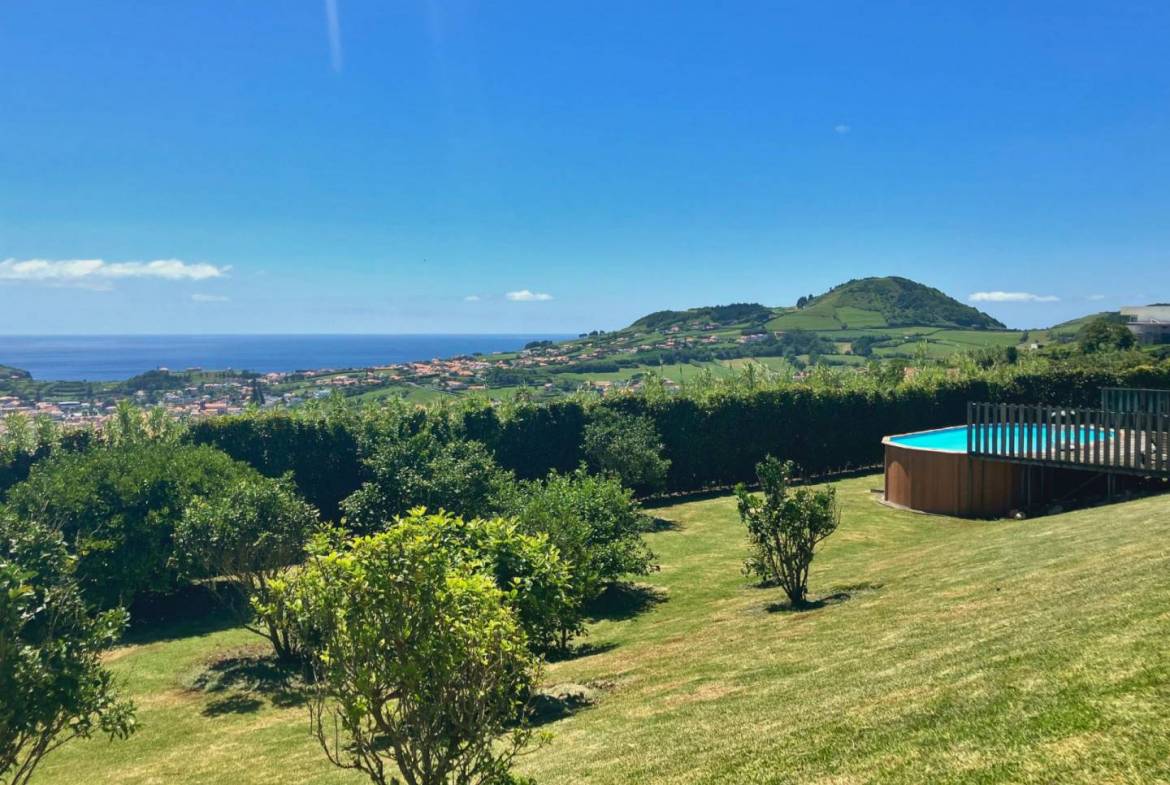 house garden views faial