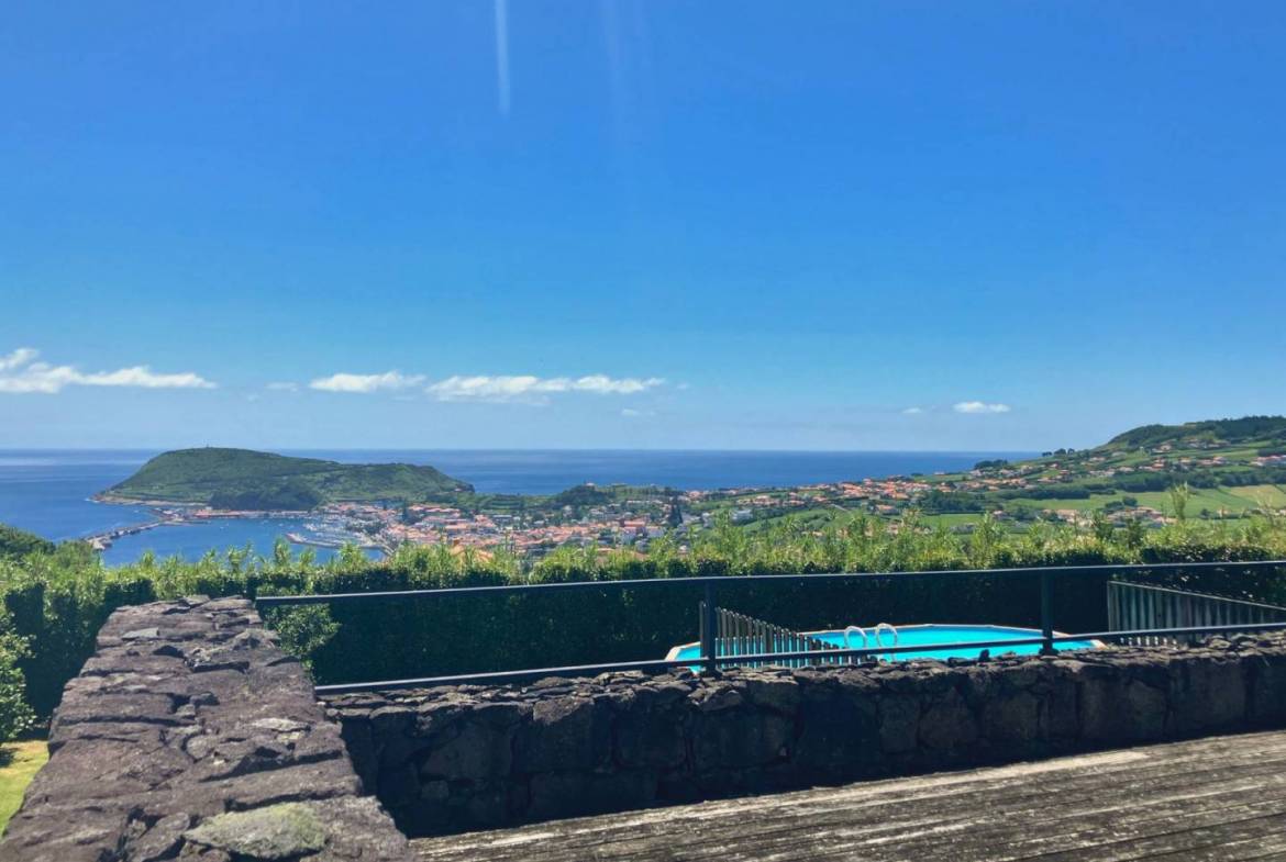 house garden views faial